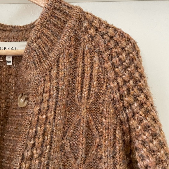 The Great Long Cable Cardigan - Picture 6 of 8